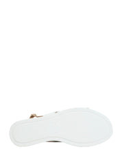 Sandali zeppa Marrone Susimoda