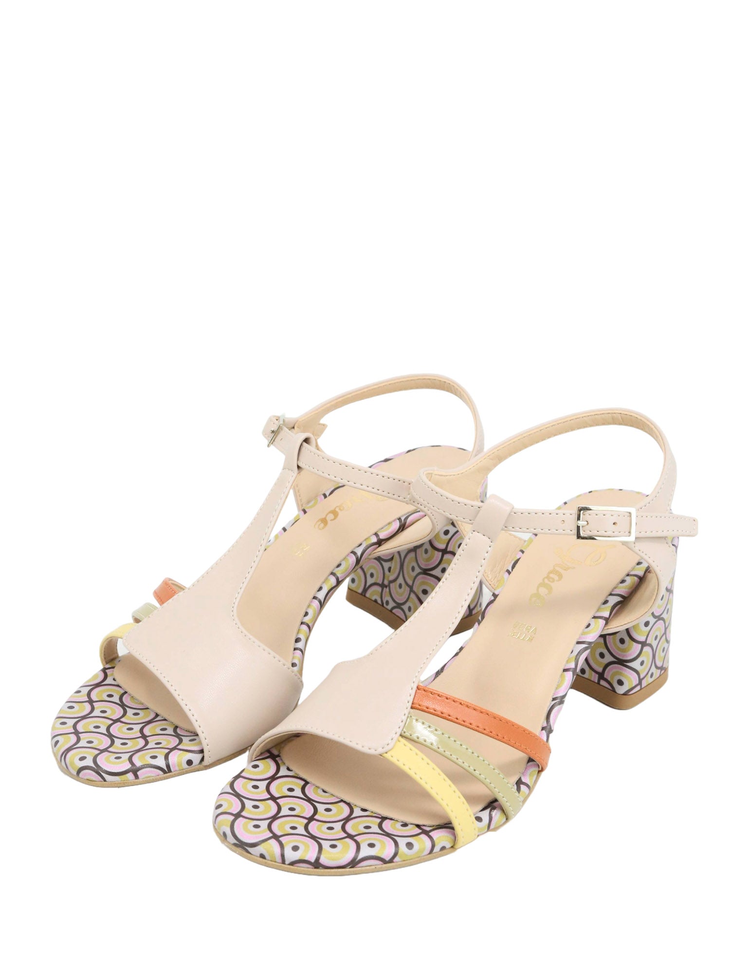 Sandali tacco Rosa Grace Shoes