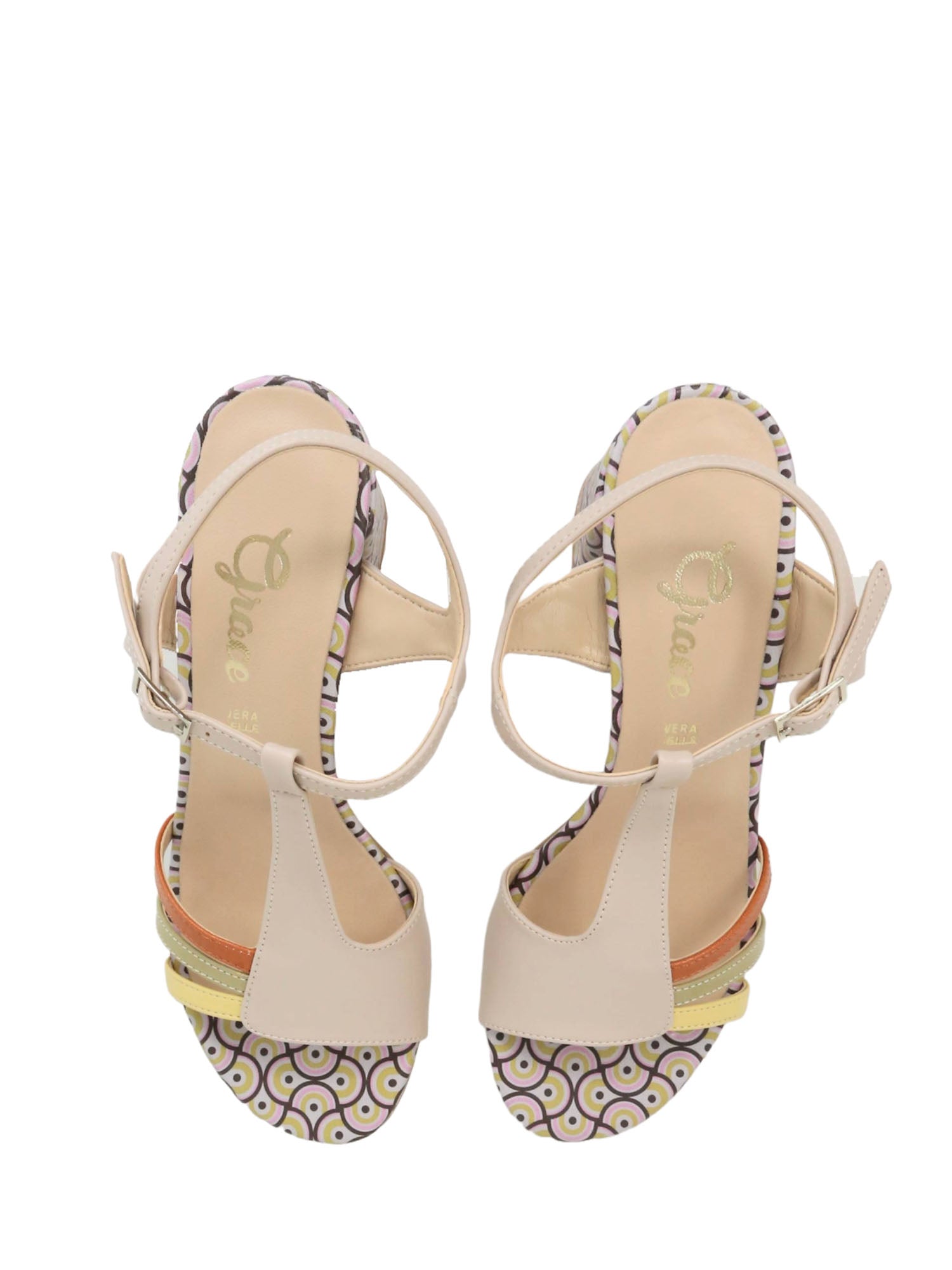 Sandali tacco Rosa Grace Shoes