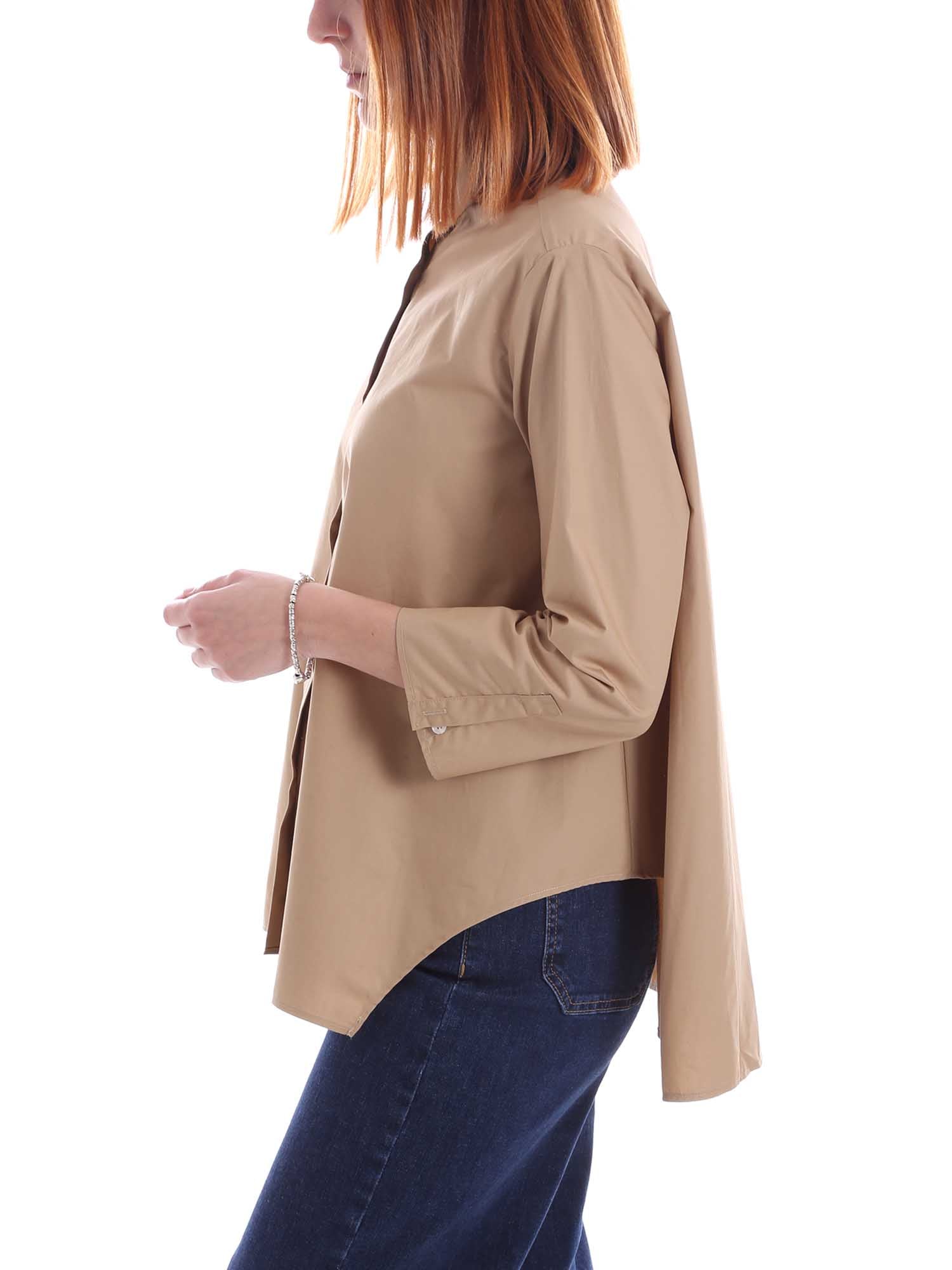 Camicie Beige Borgoni Milano