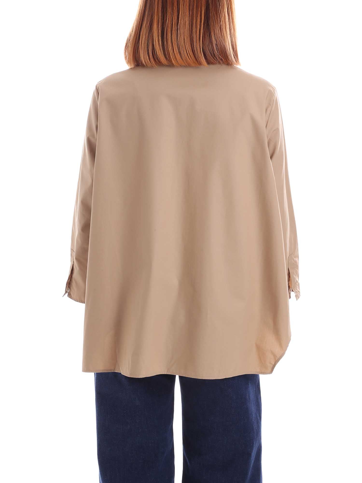 Camicie Beige Borgoni Milano