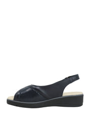 Sandali zeppa Blu Susimoda