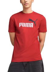 T-shirt Rosso Chiaro Puma