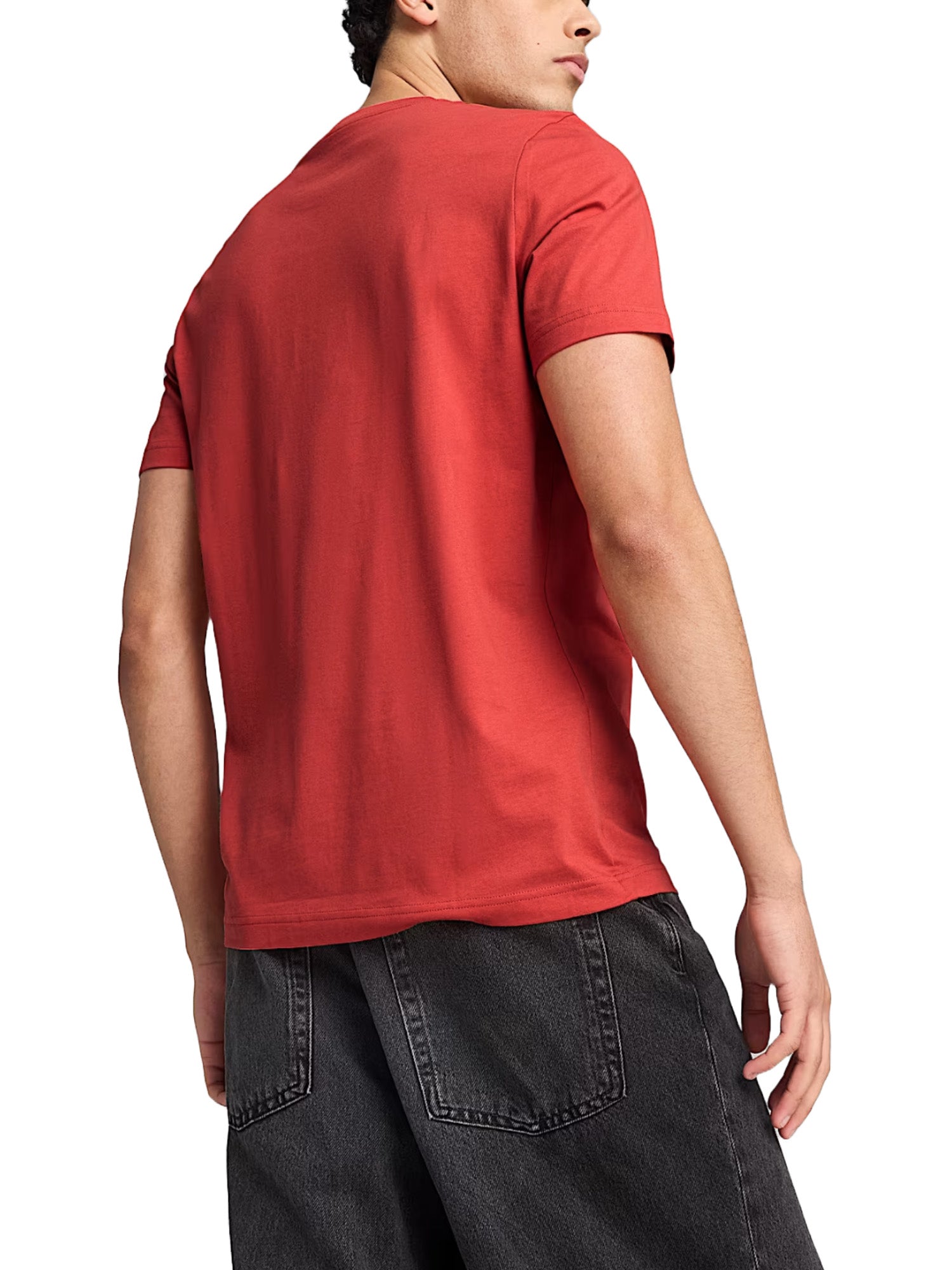 T-shirt Rosso Chiaro Puma