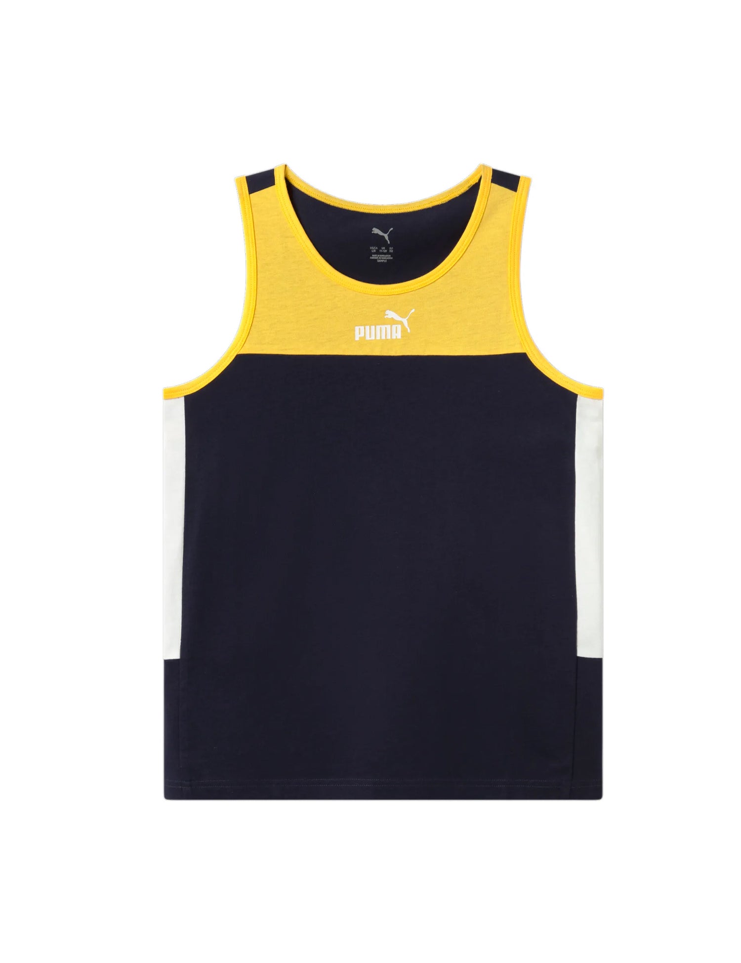 Top e canotte Blu Puma