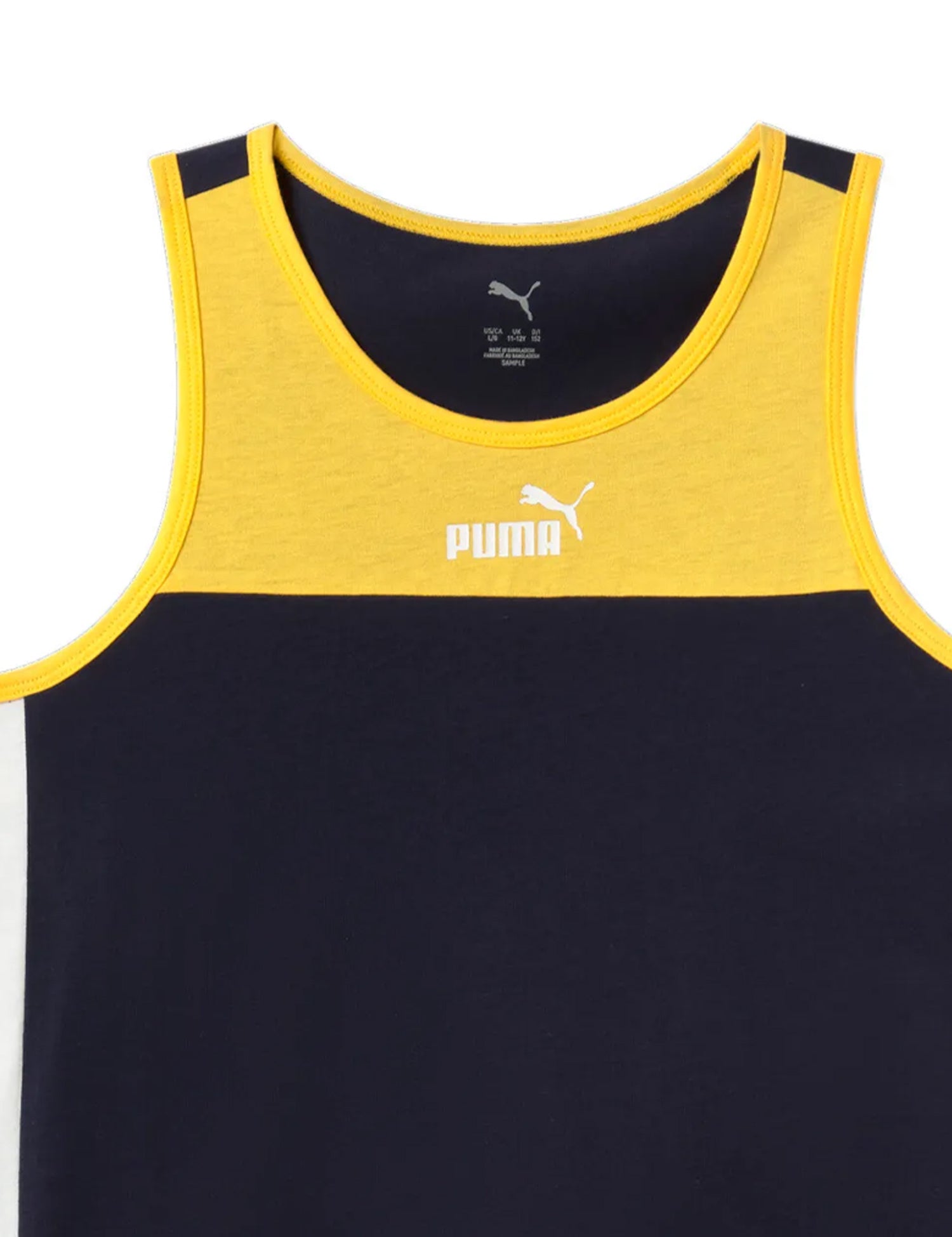 Top e canotte Blu Puma