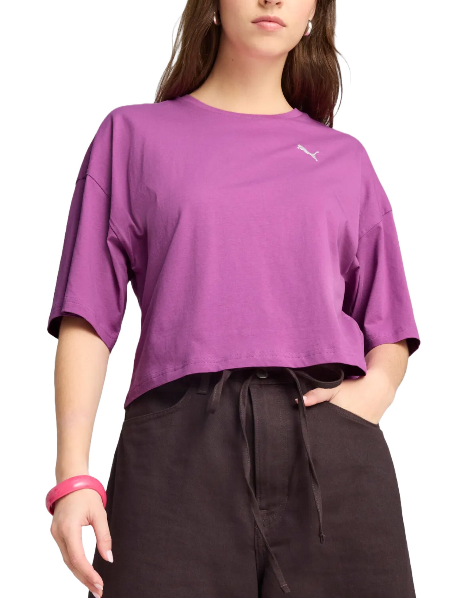 T-shirt Fucsia Puma