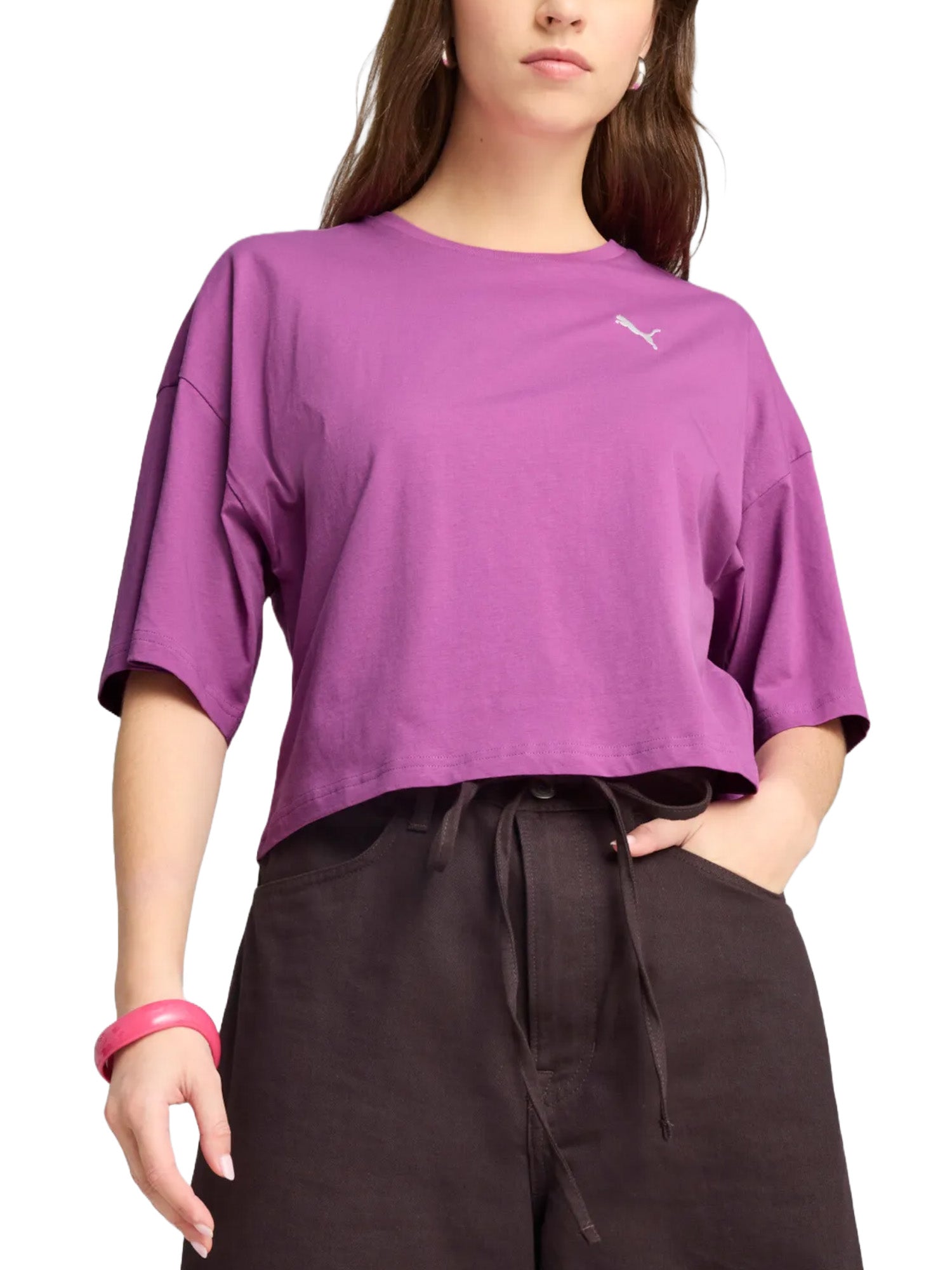 T-shirt Fucsia Puma