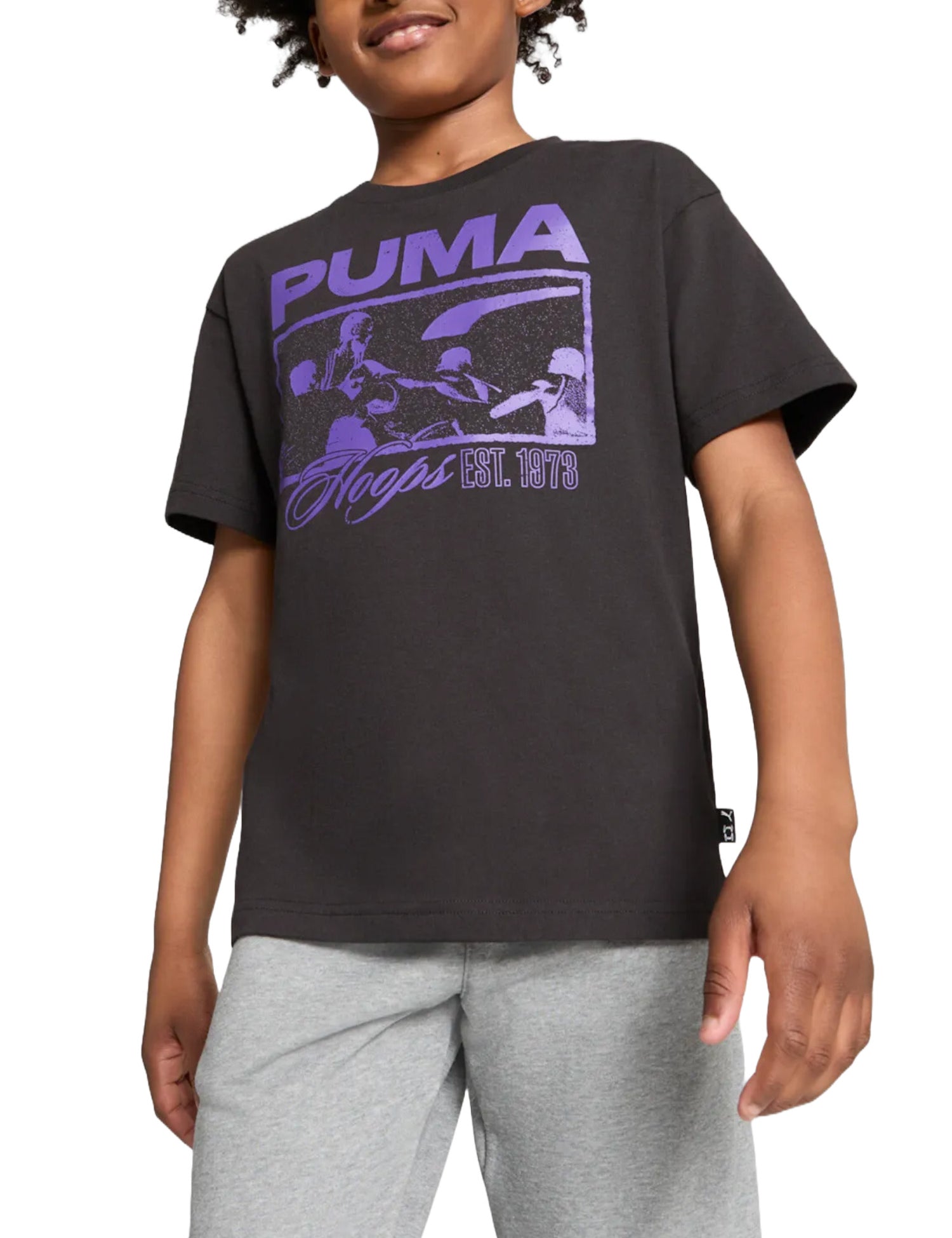 T-shirt Nero Puma