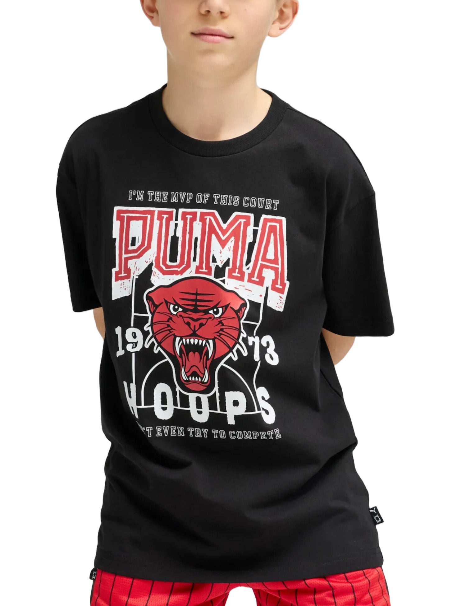 T-shirt Nero Puma