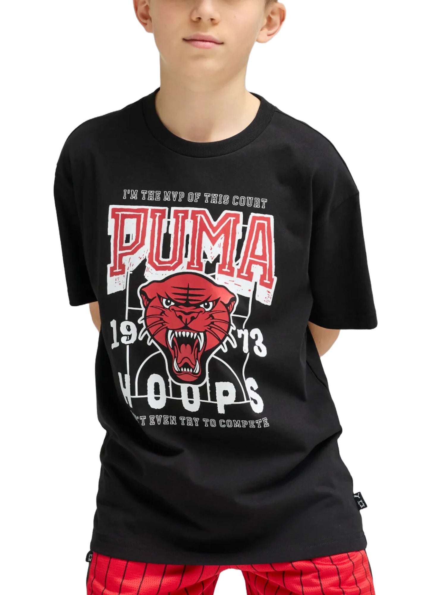 T-shirt Nero Puma