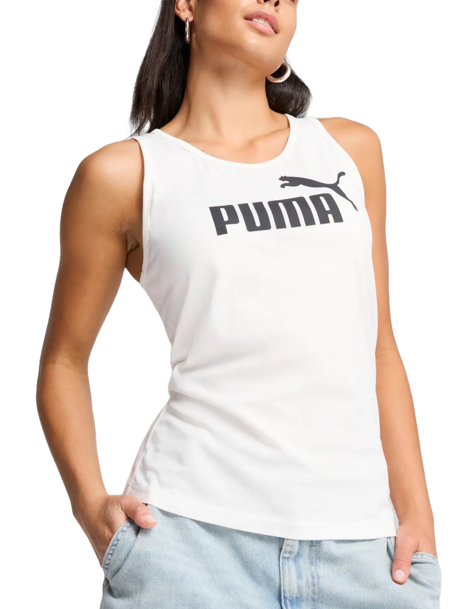 Top e canotte Bianco Puma