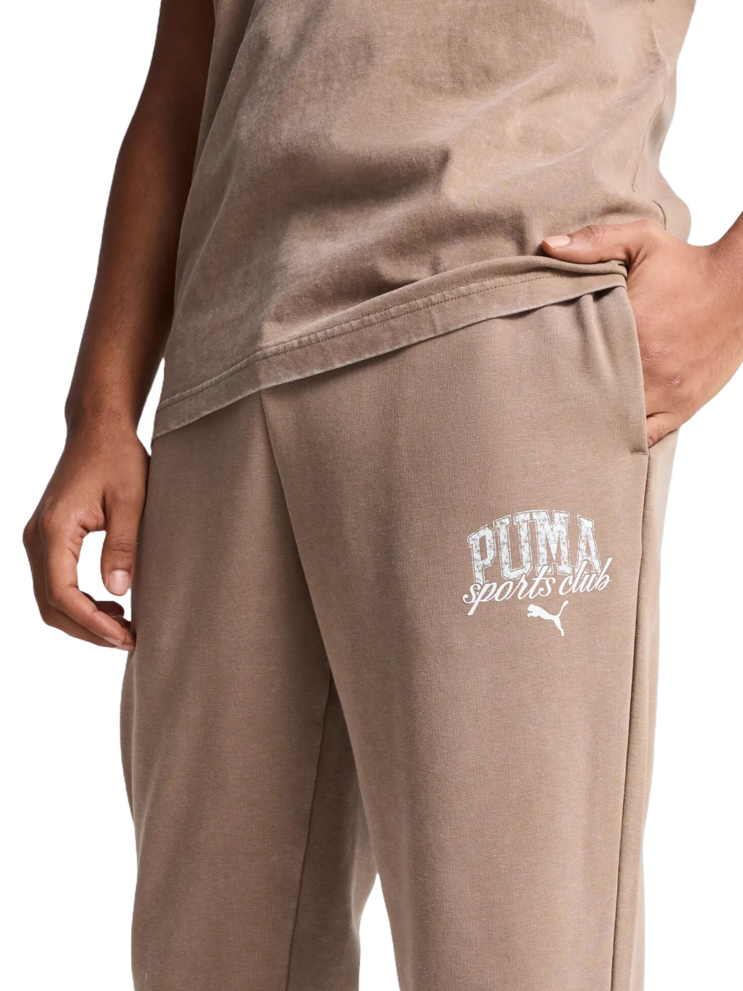 Pantaloni sportivi Beige Puma