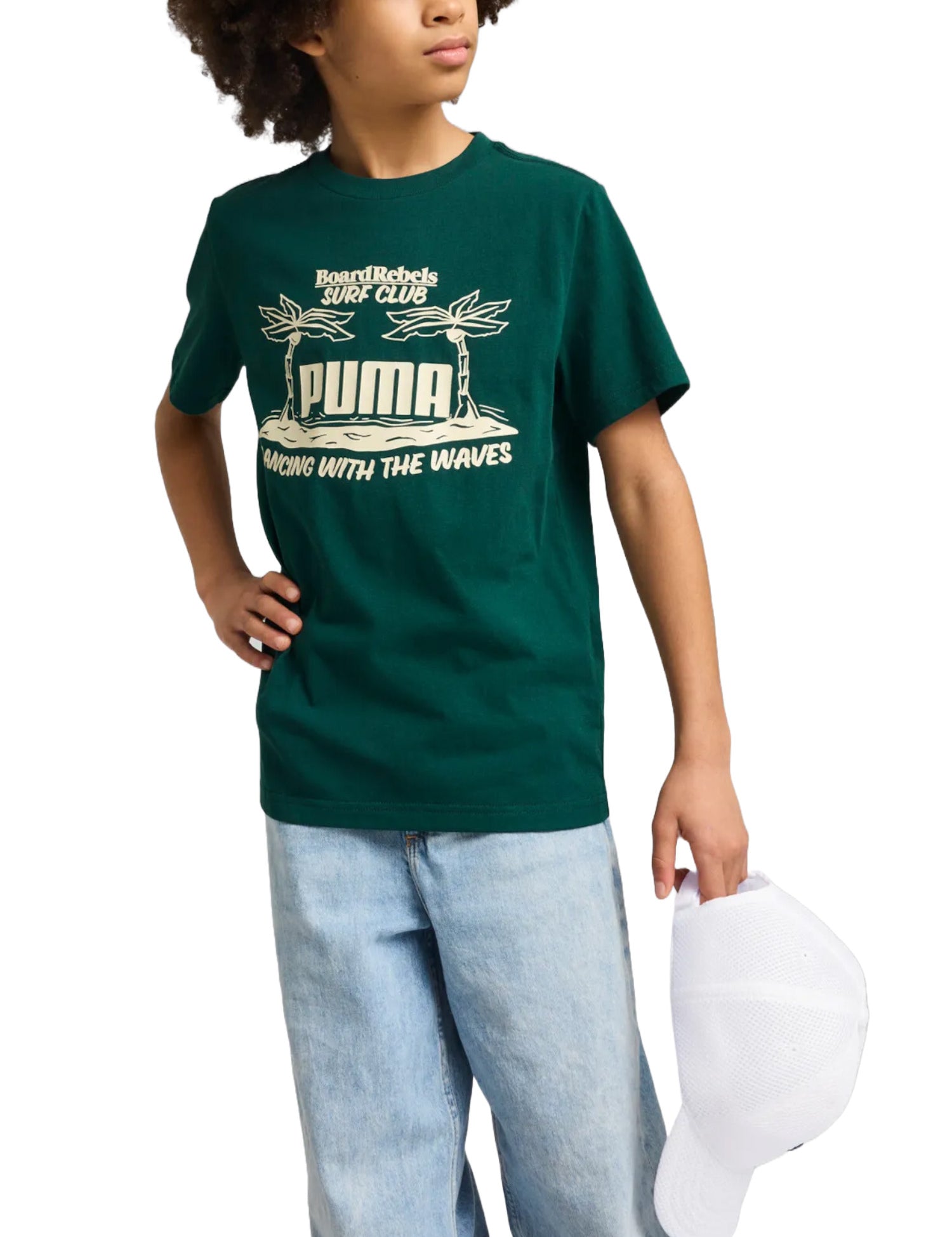 T-shirt Verde Puma