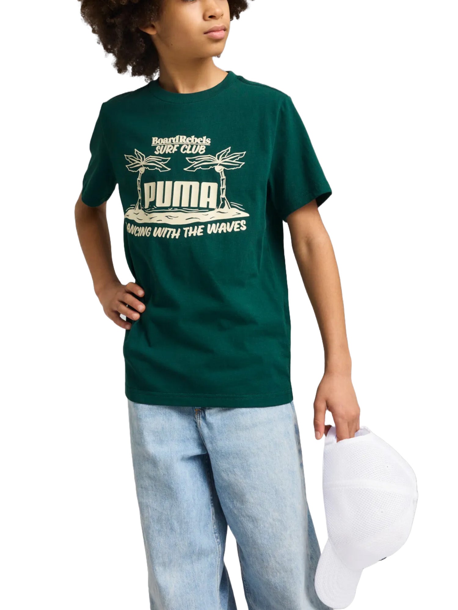 T-shirt Verde Puma