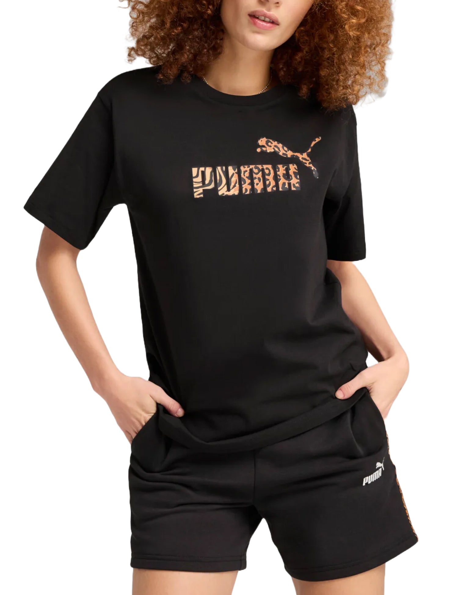 T-shirt Nero Puma