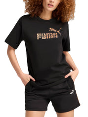 T-shirt Nero Puma