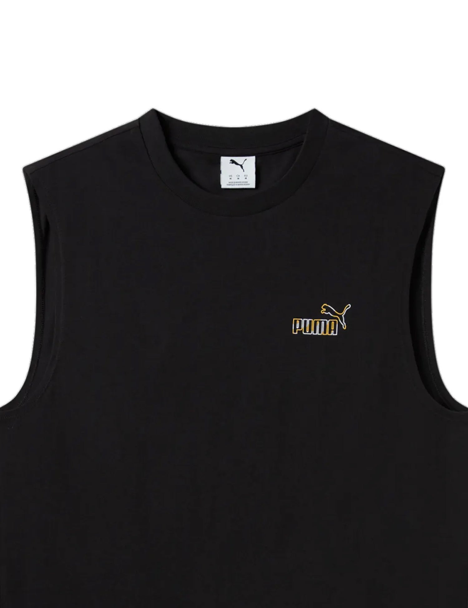 Top e canotte Nero Puma