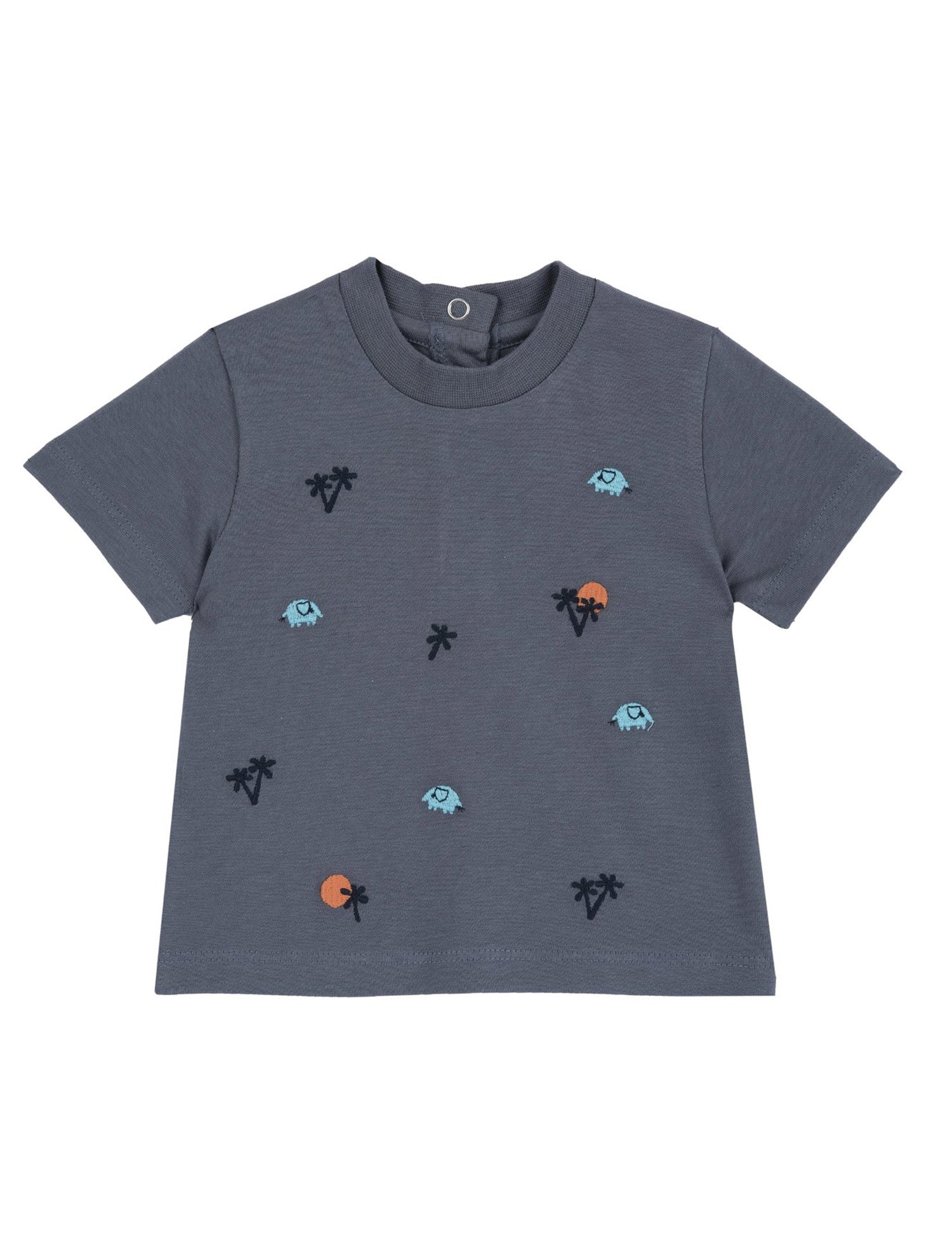 T-shirt Grigio Chicco