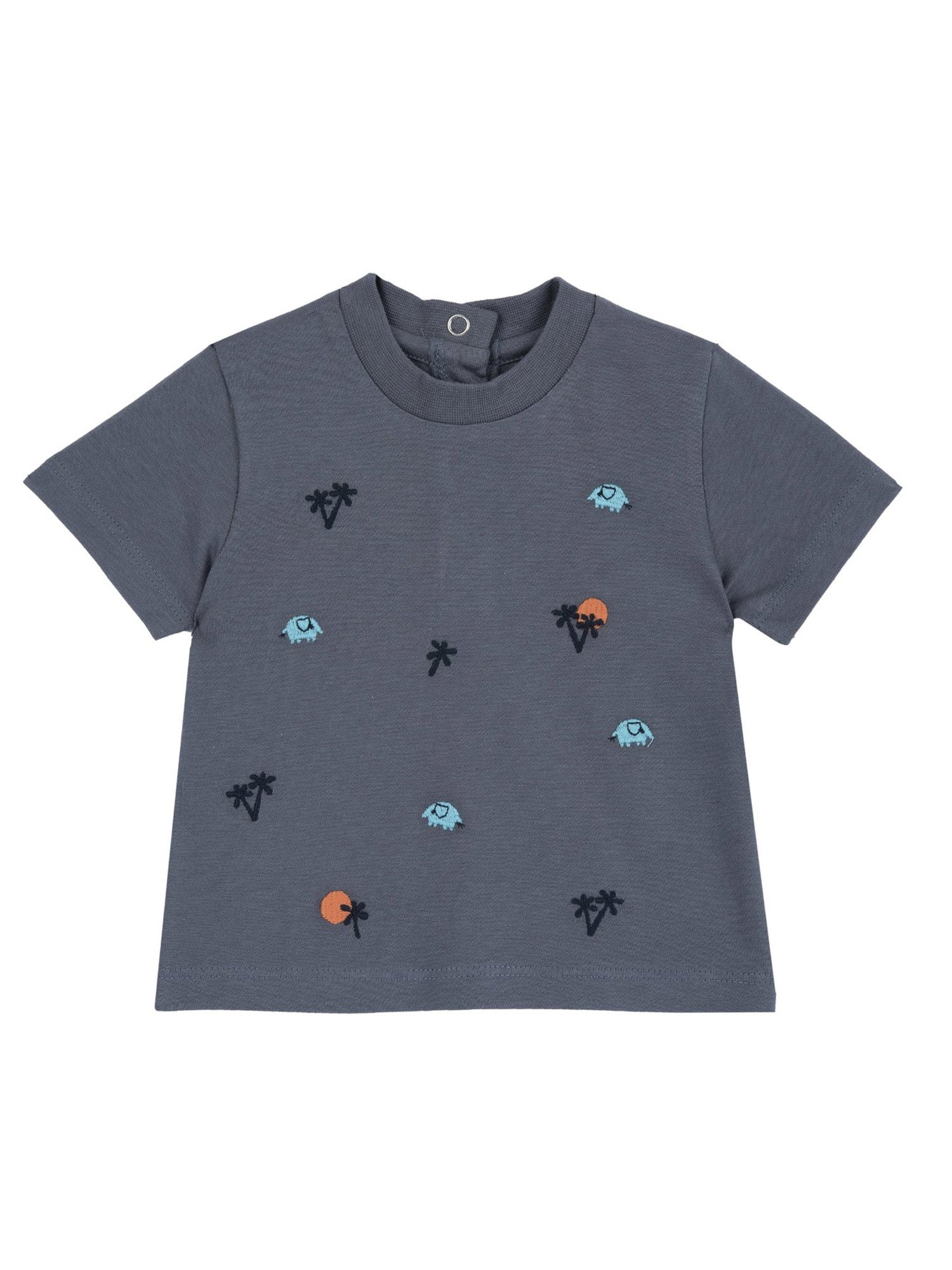 T-shirt Grigio Chicco