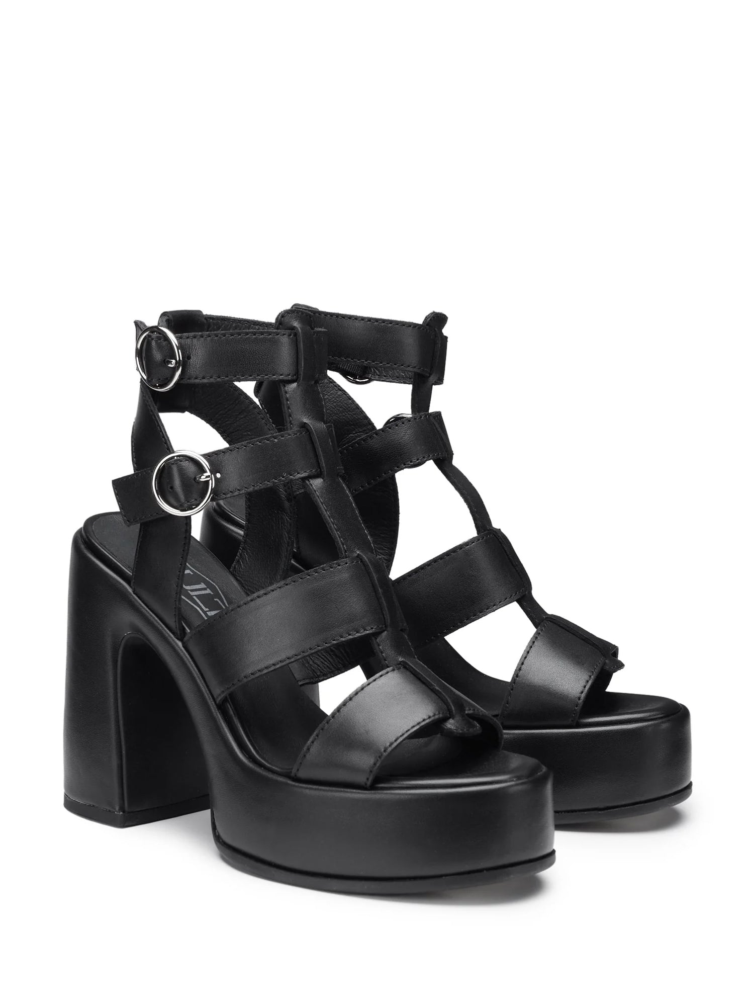 Sandali tacco Nero Cult