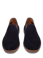 Mocassini Blu Scuro Alberto Guardiani