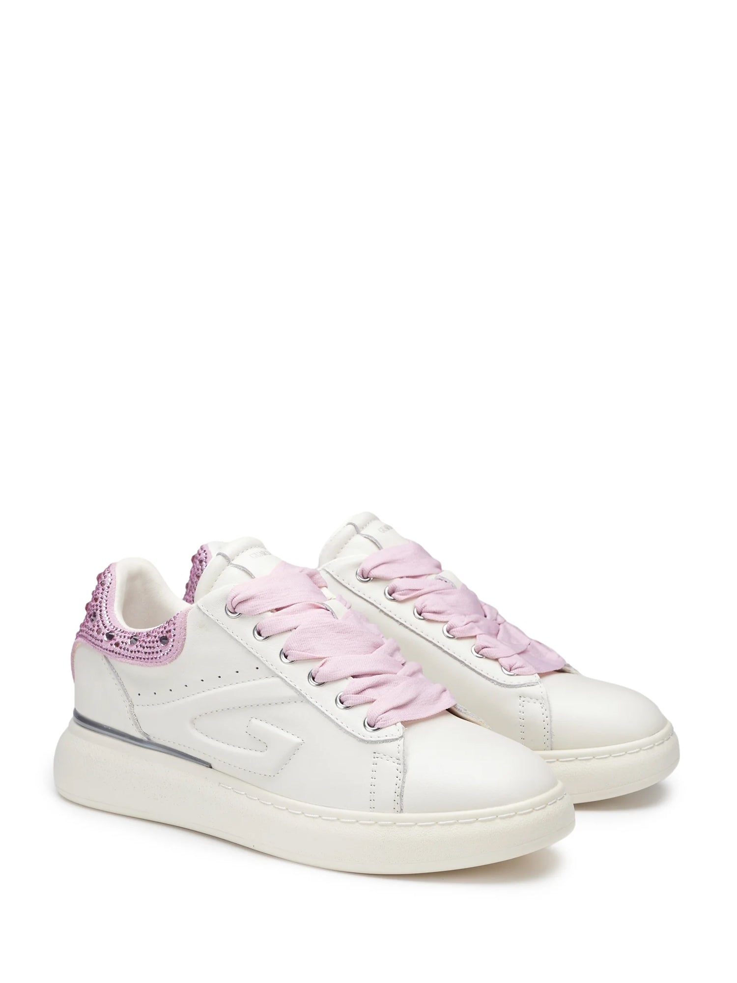 Sneakers Bianco Alberto Guardiani