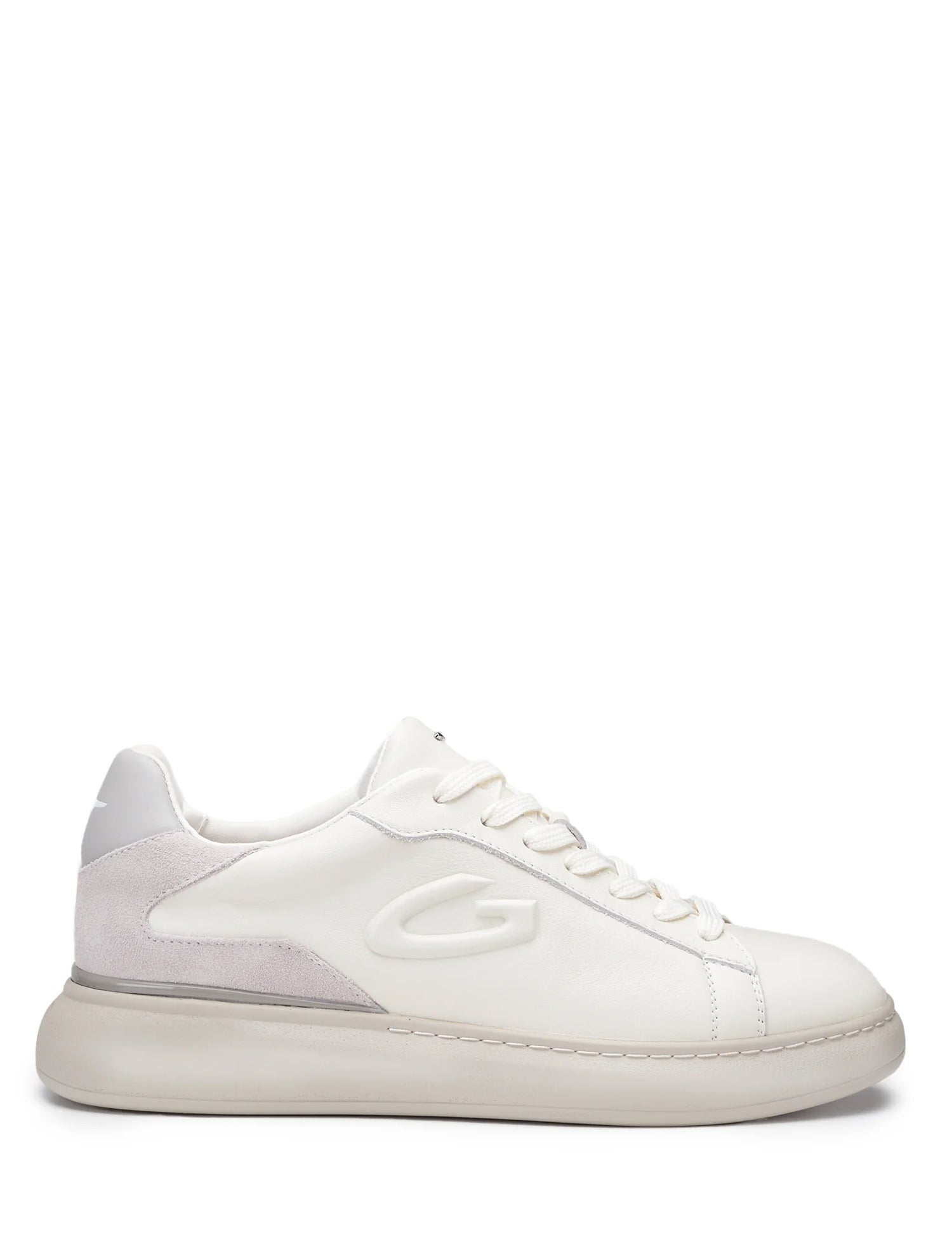 Sneakers Bianco Alberto Guardiani