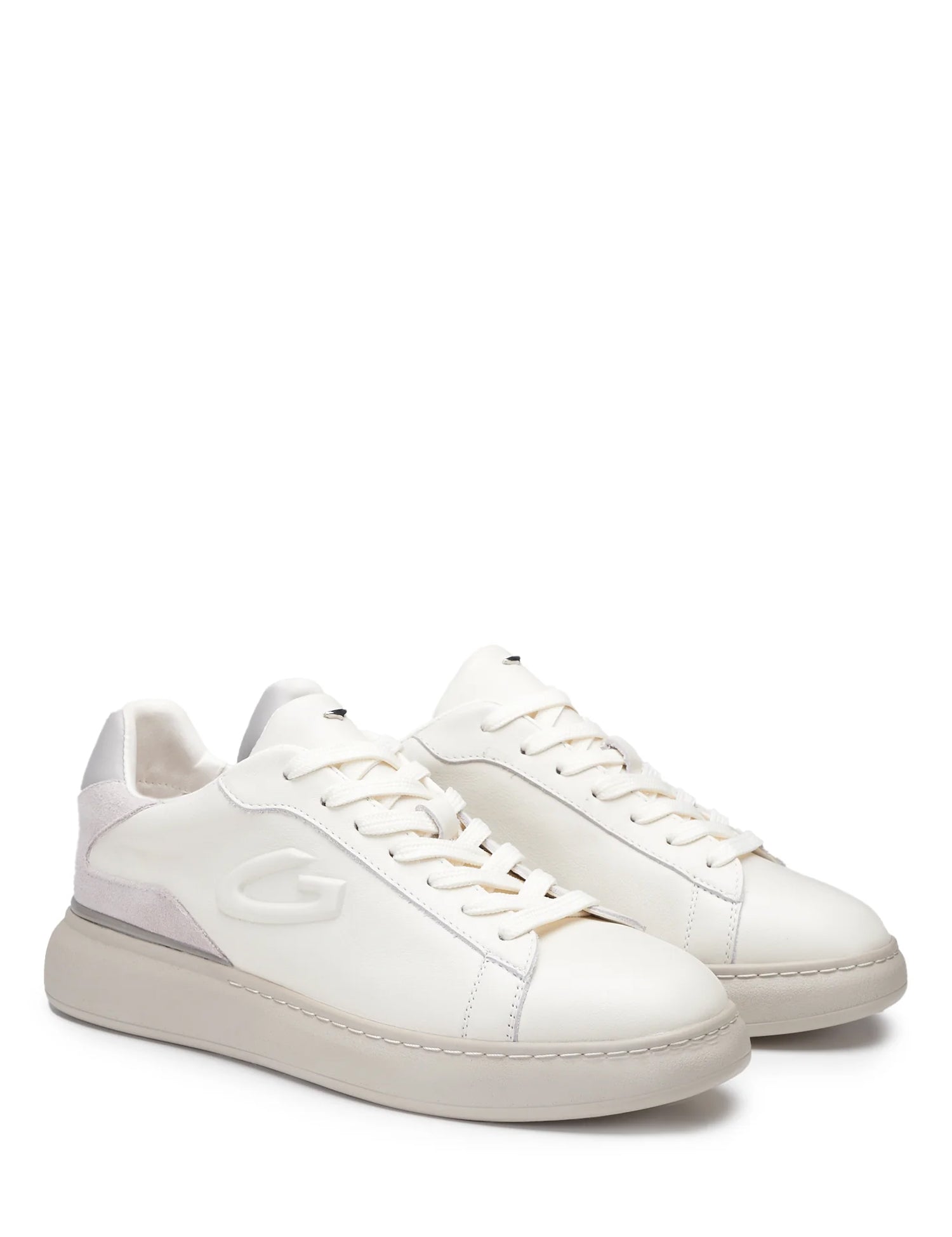 Sneakers Bianco Alberto Guardiani