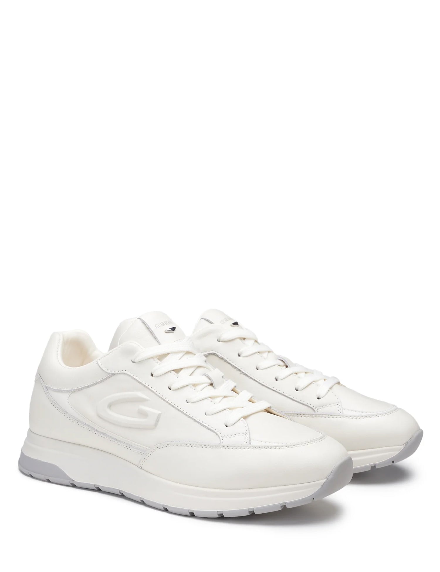 Sneakers Bianco Alberto Guardiani