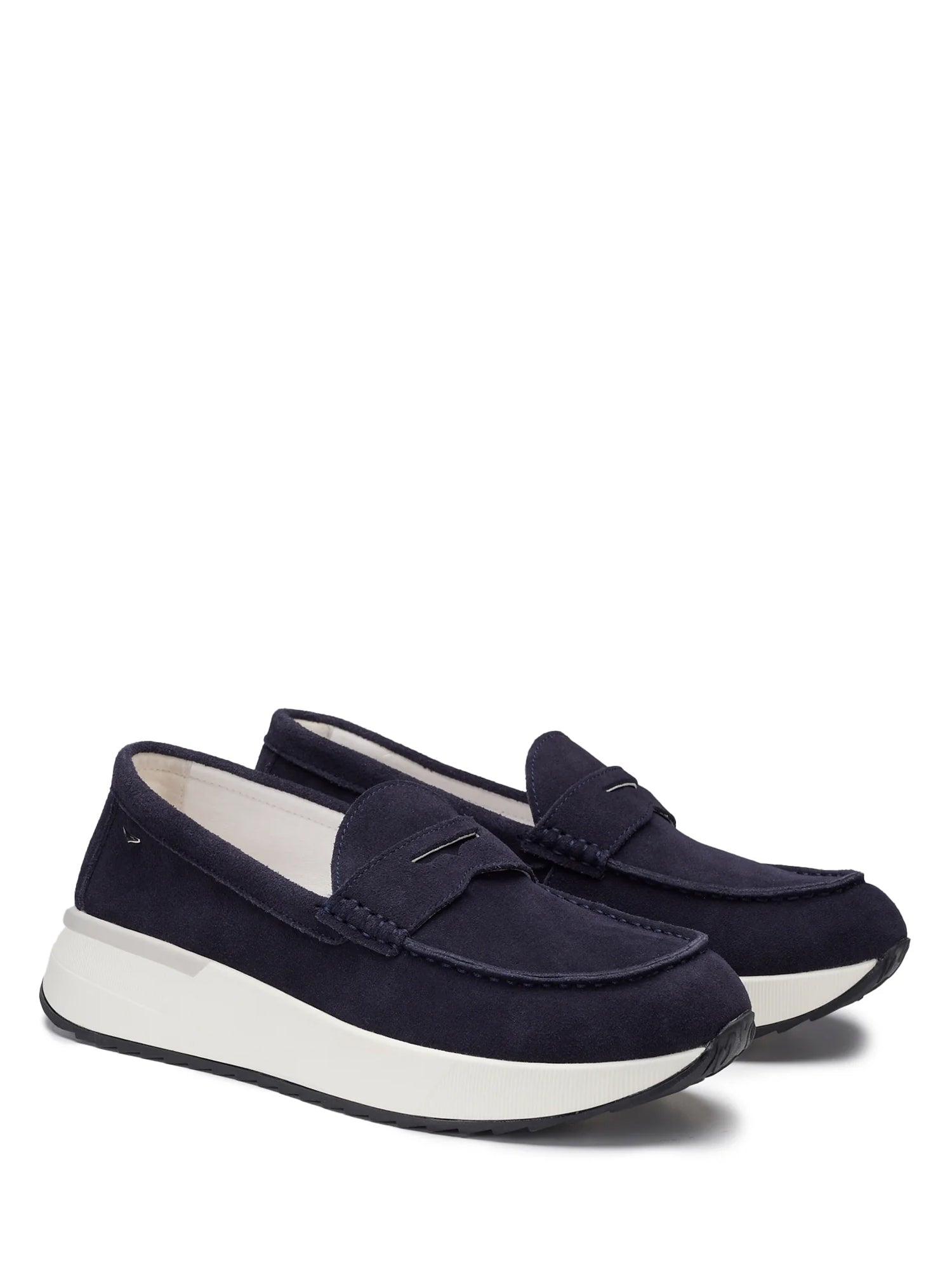 Slip-on Blu Alberto Guardiani