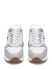 Sneakers Argentato Alberto Guardiani