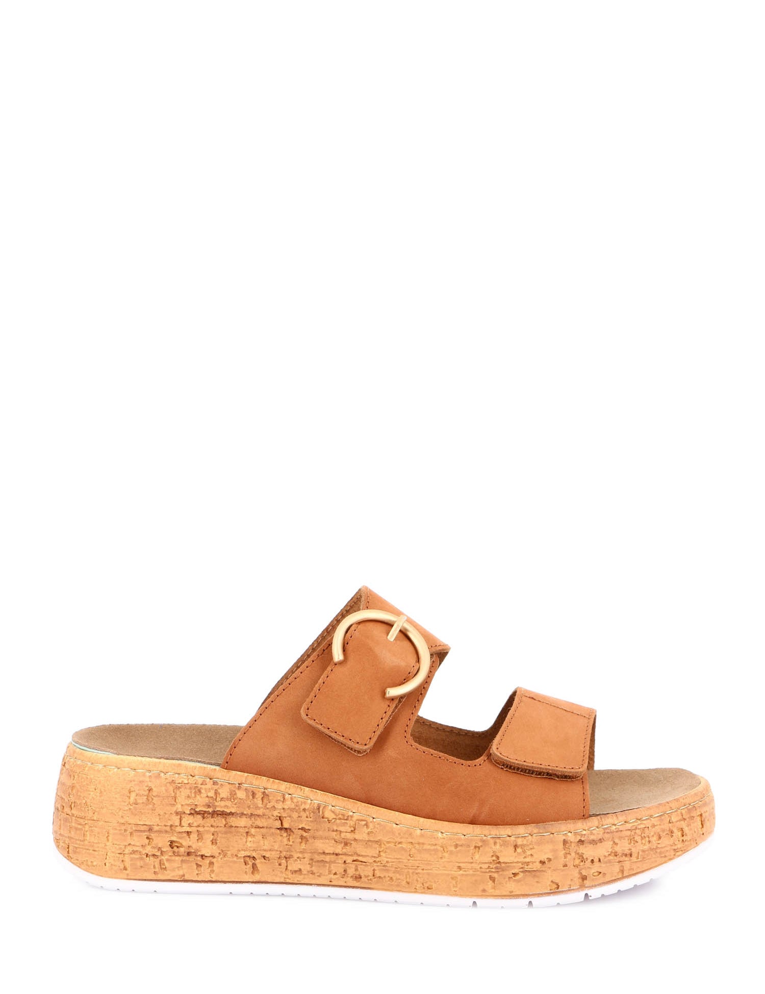 Sandali zeppa Marrone Grunland