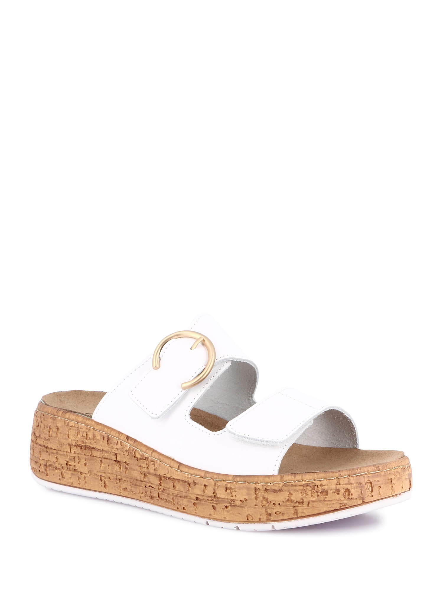 Sandali zeppa Bianco Grunland