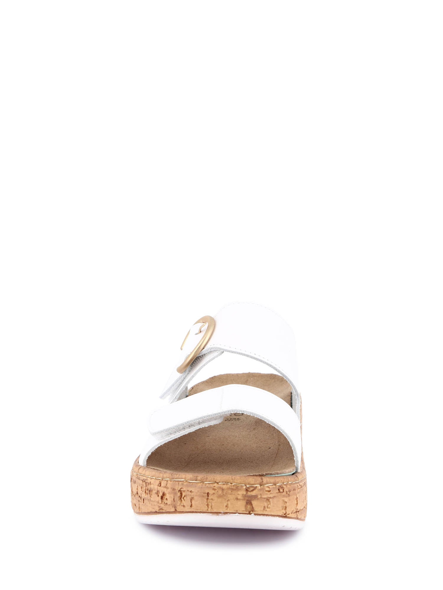 Sandali zeppa Bianco Grunland