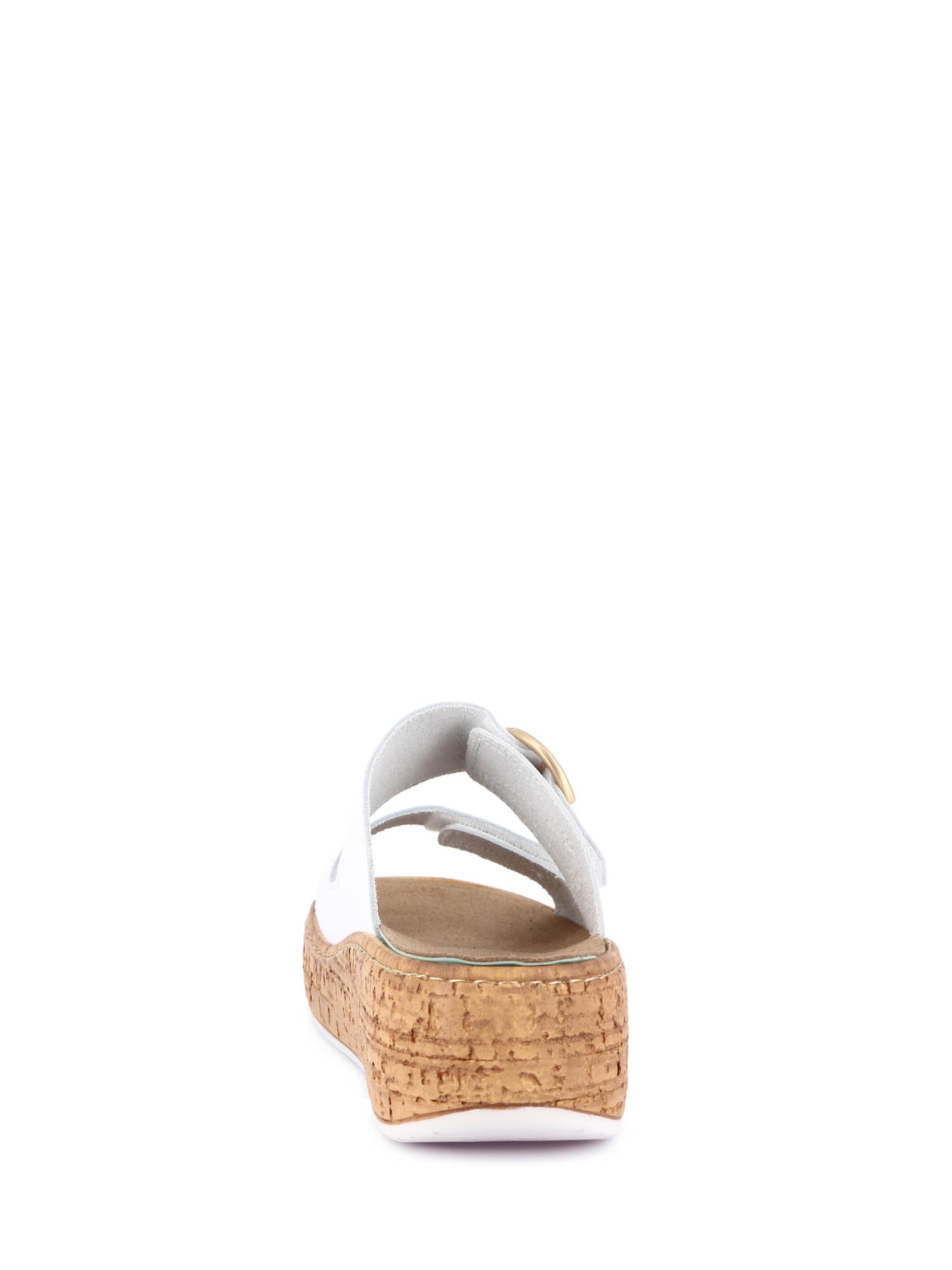 Sandali zeppa Bianco Grunland