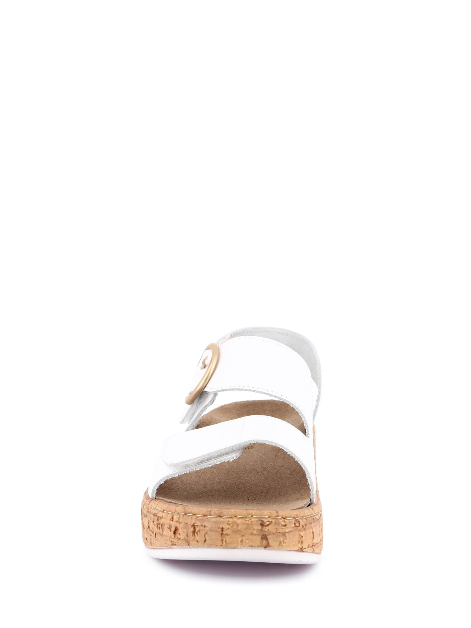 Sandali zeppa Bianco Grunland