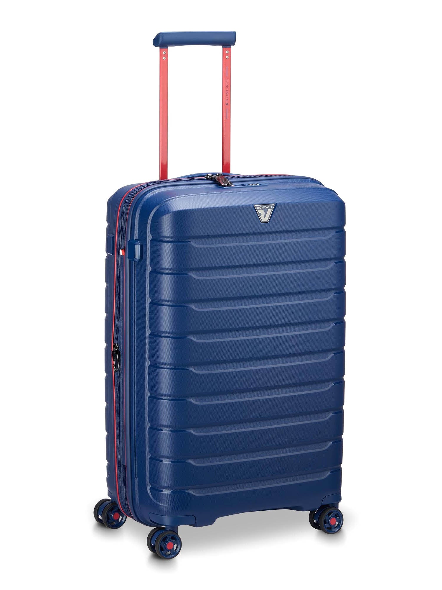Trolley medio Blu Rosso Roncato