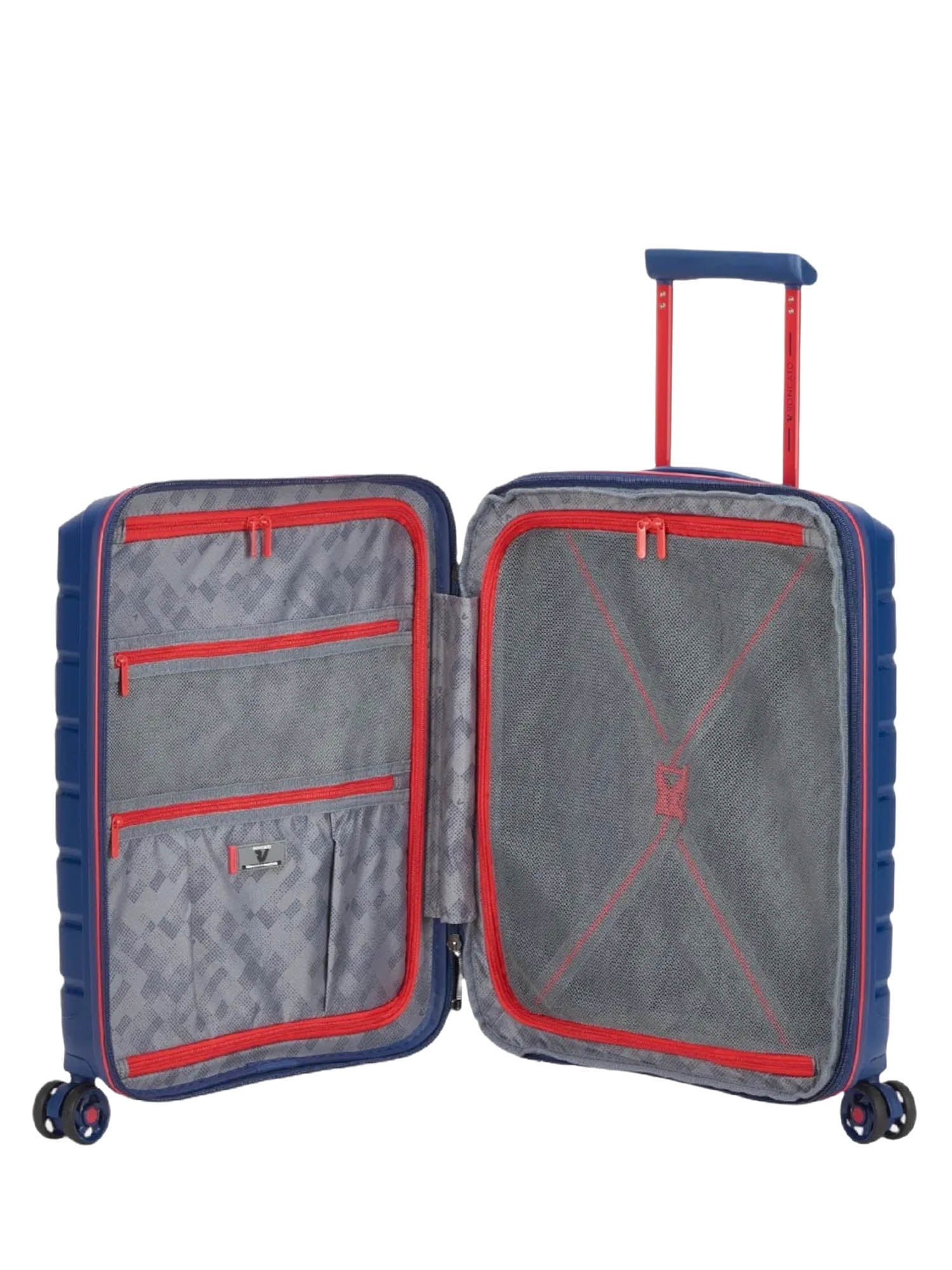 Trolley cabina Blu Rosso Roncato