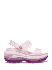 Sandali zeppa Rosa Crocs
