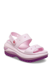 Sandali zeppa Rosa Crocs