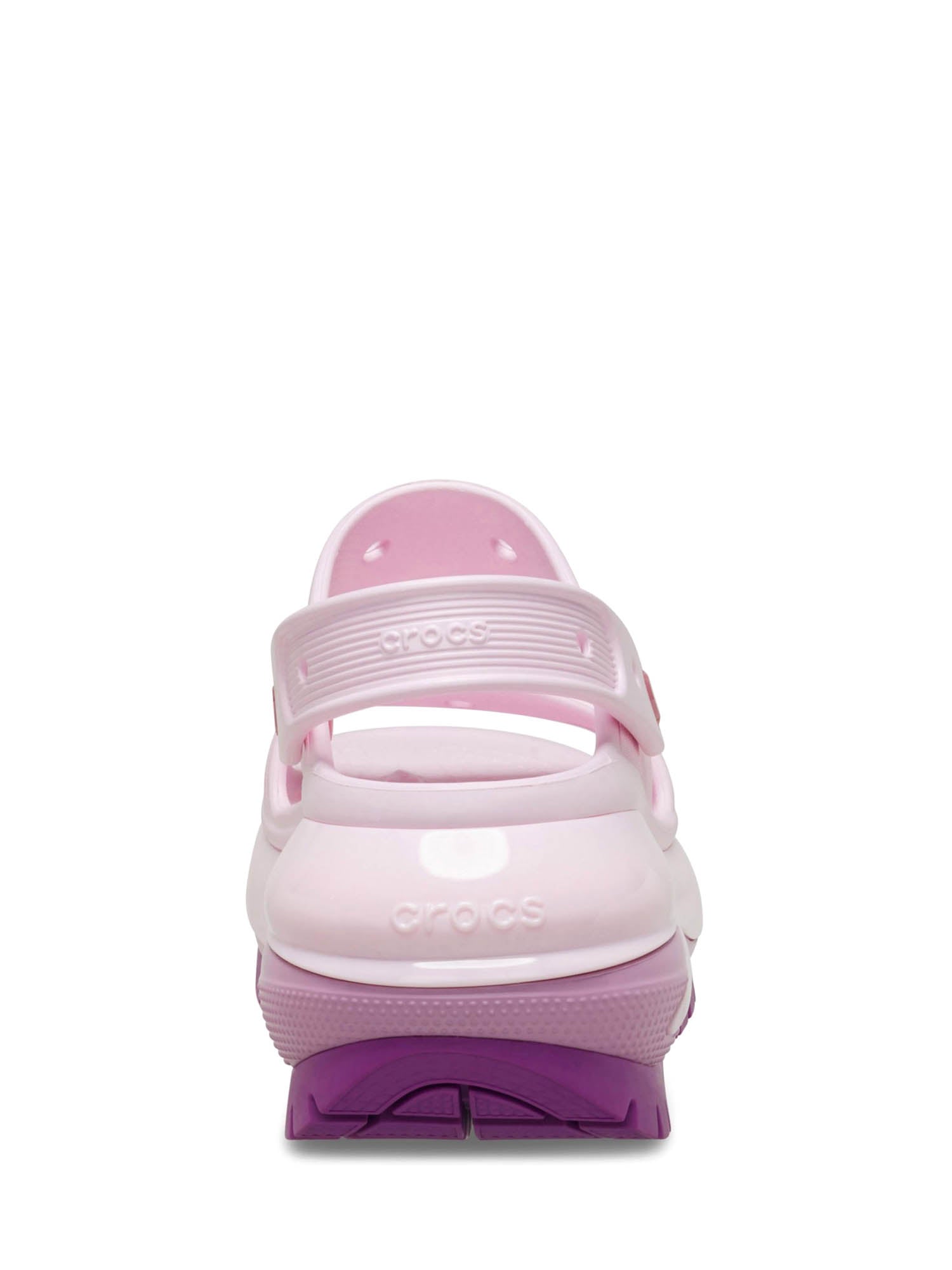 Sandali zeppa Rosa Crocs