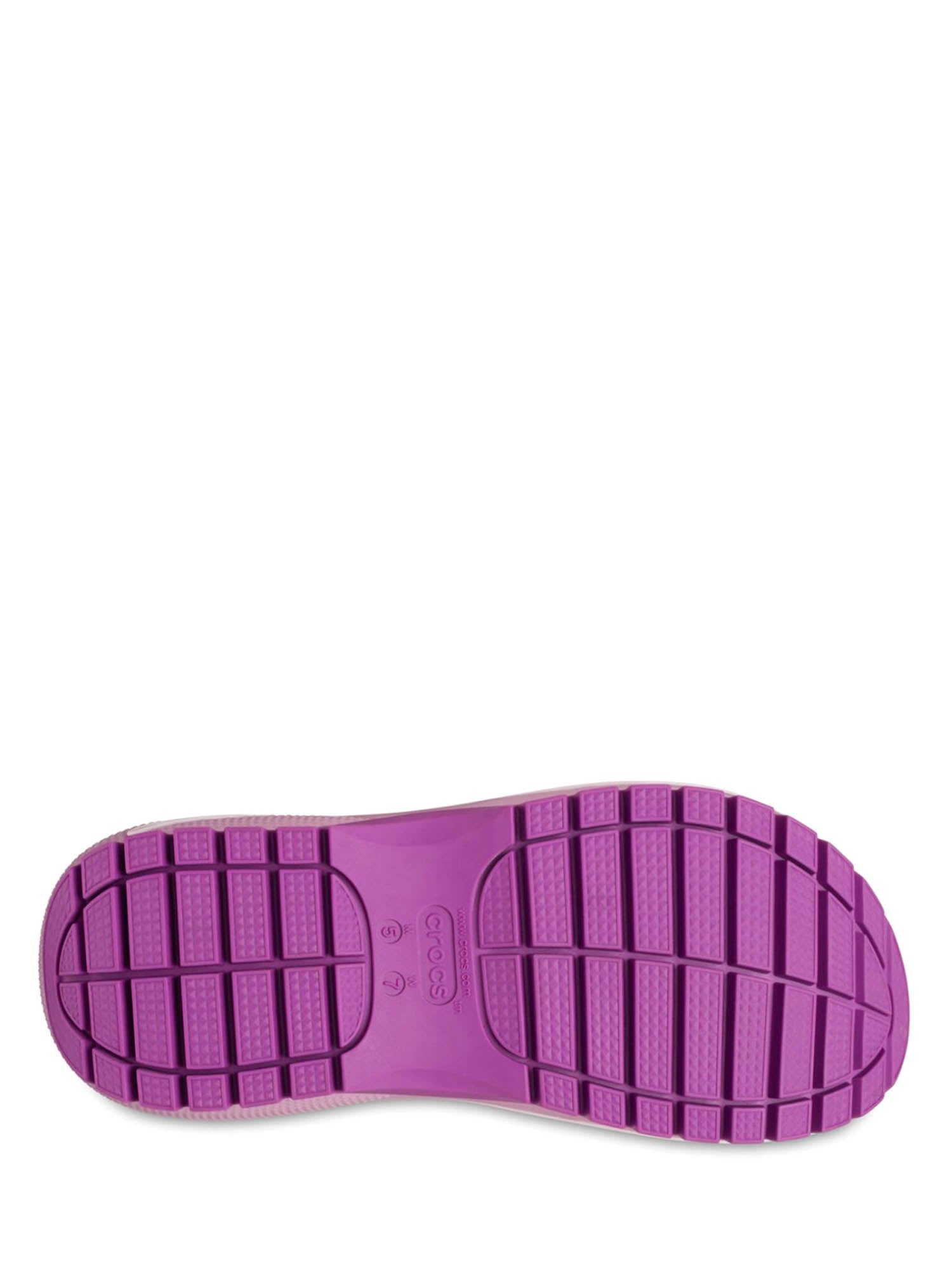 Sandali zeppa Rosa Crocs