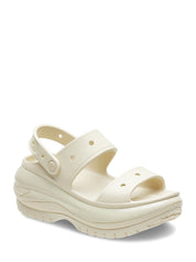 Sandali zeppa Bianco Crocs