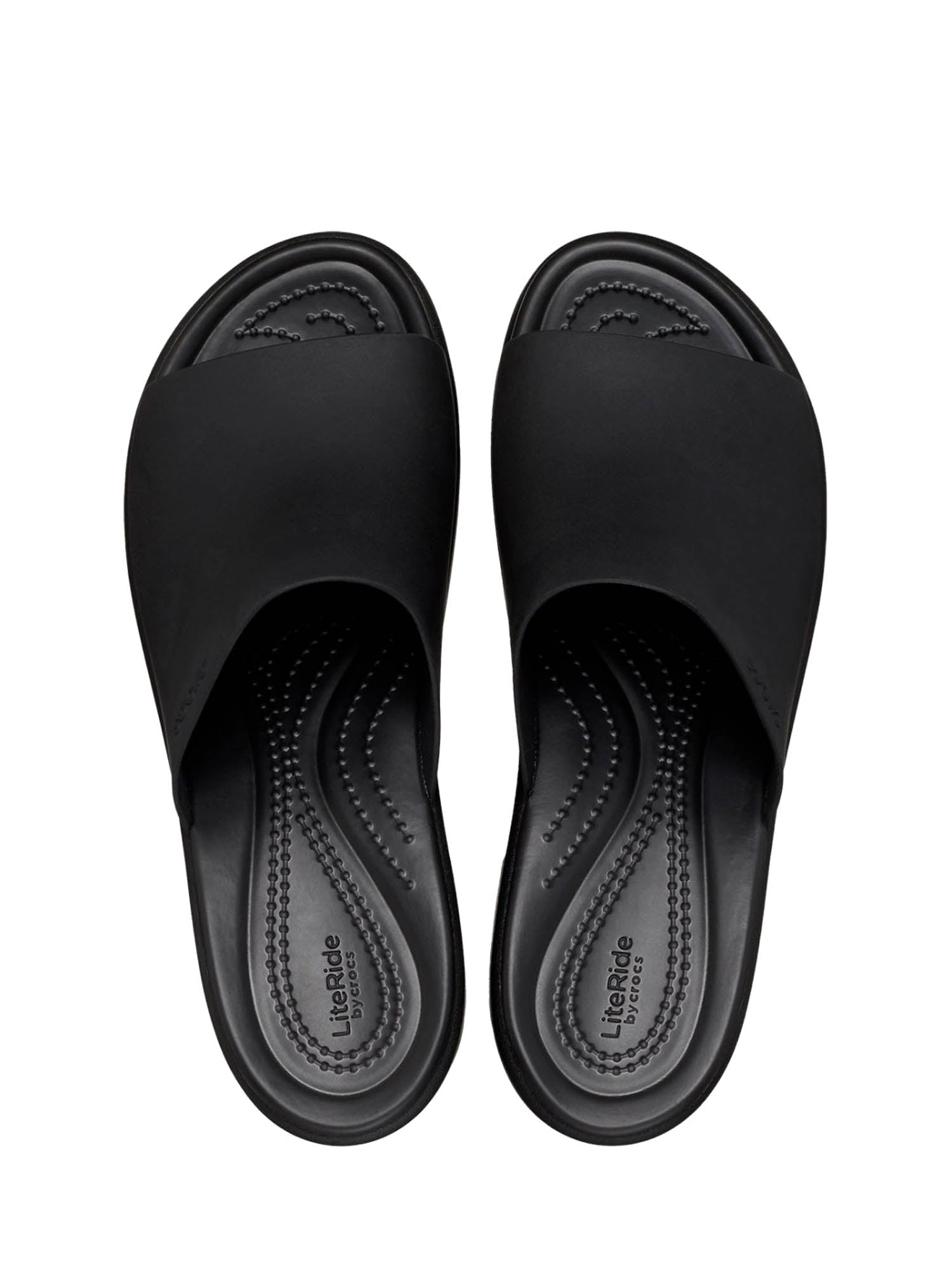 Sandali tacco Nero Crocs