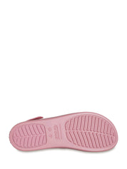 Sandali zeppa Rosa Crocs