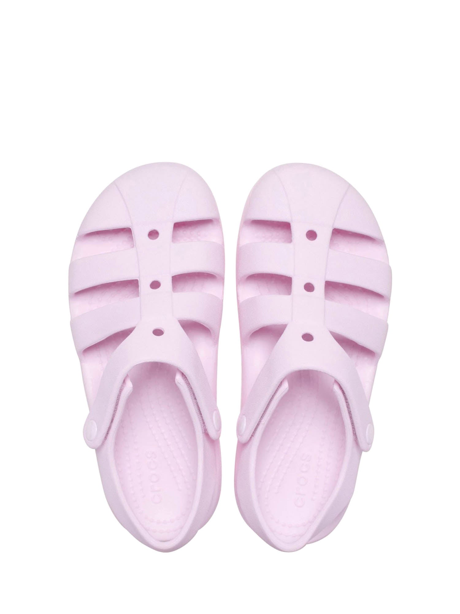 Sandali con strappi Rosa Crocs