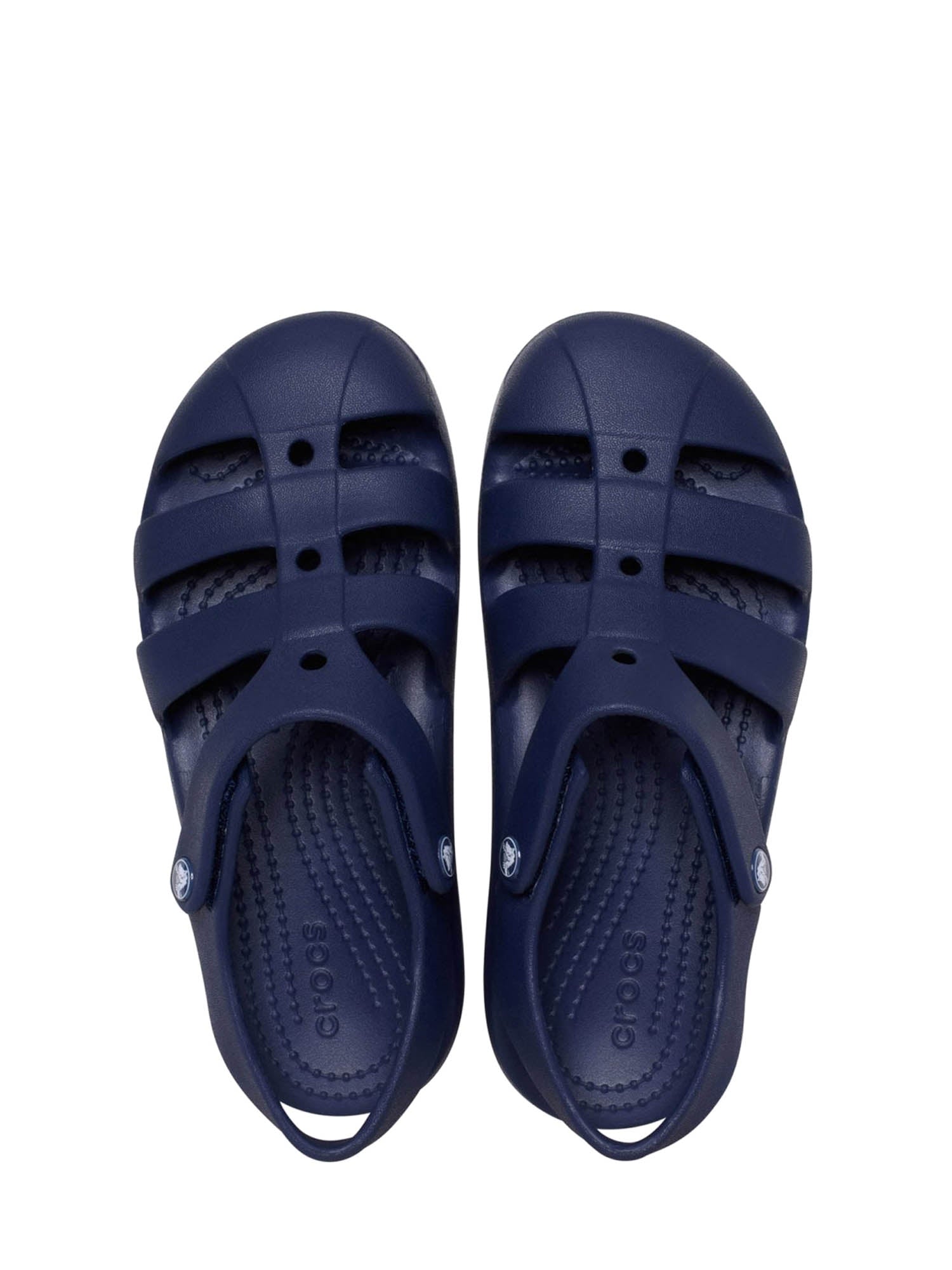 Sandali con strappi Blu Crocs