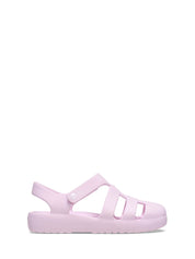 Sandali con strappi Rosa Crocs