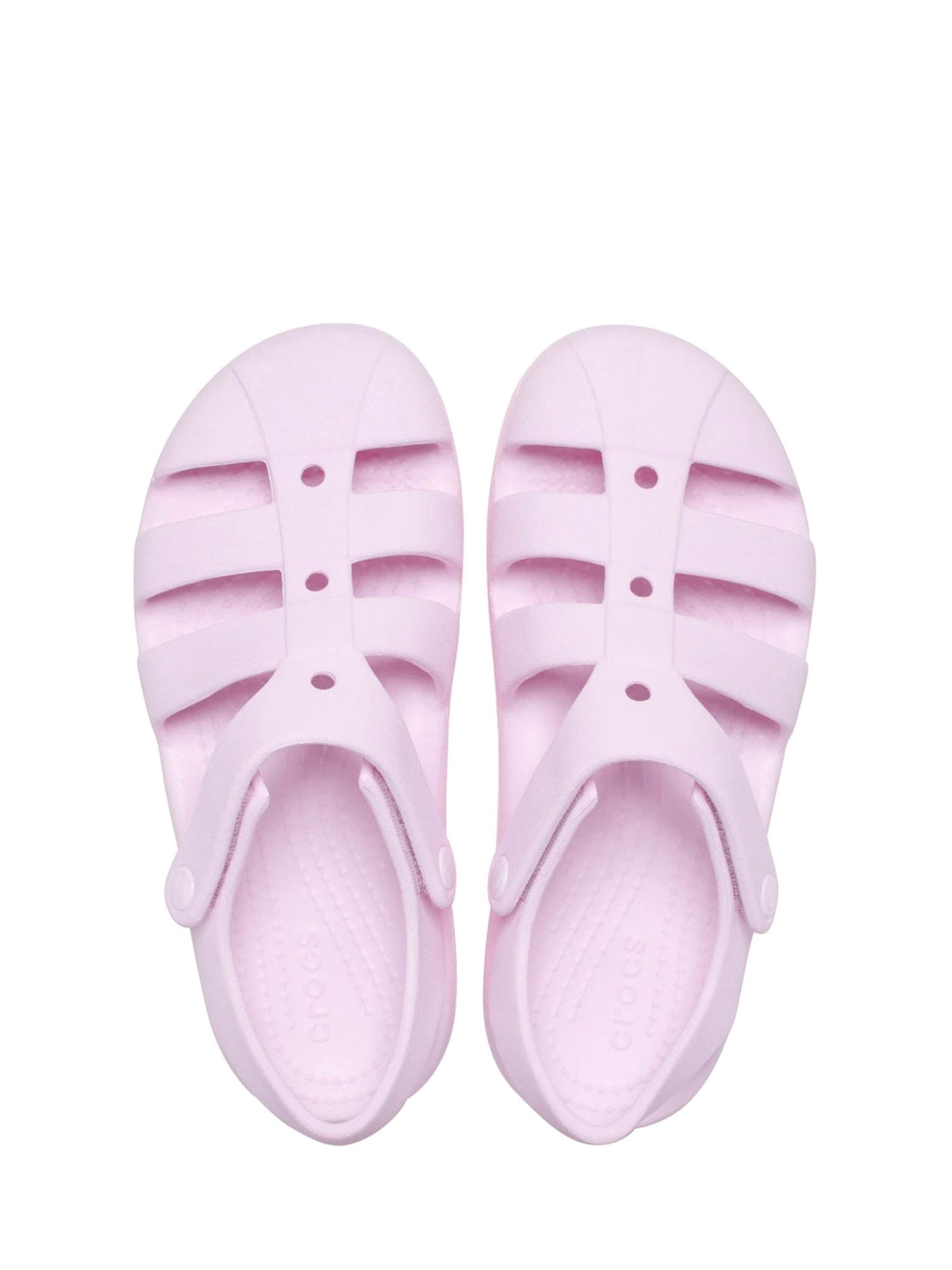 Sandali con strappi Rosa Crocs